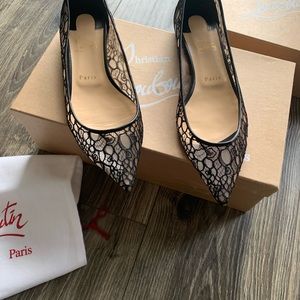 Christian Louboutin Lace 554 Flats - BRAND NEW